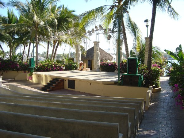 Ampitheater where we had our kids writing class